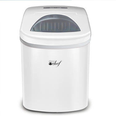 Deco Chef White Compact Electric Ice Maker | (IMWHT) | Top Load | 26 Lbs Per Day