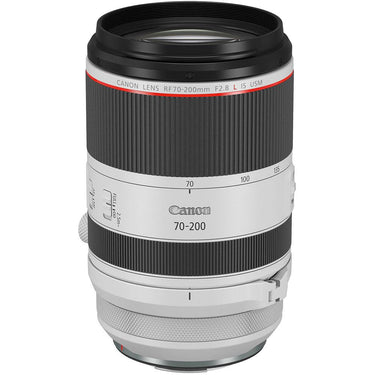 Canon RF 70-200mm F2.8 L IS USM Telephoto Zoom Lens - (3792C002) (White)