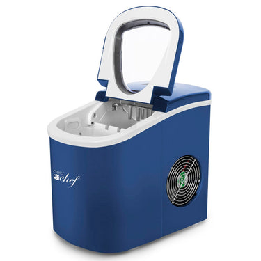 Deco Chef Blue Compact Electric Ice Maker | (IMBLU) | Top Load | 26 Lbs Per Day