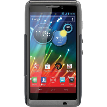 Otterbox Commuter Series Case for Motorola RAZR HD - Retail Packaging - Black/Gunmetal