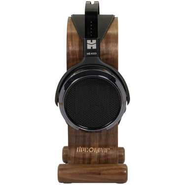 Deco Gear Wood Headphone Display Stand Secure Tabletop Holder / Gaming Headset Hanger