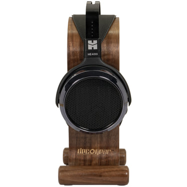 Deco Gear Wood Headphone Display Stand Secure Tabletop Holder / Gaming Headset Hanger