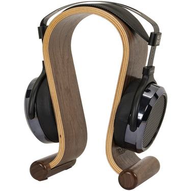 Deco Gear Wood Headphone Display Stand Secure Tabletop Holder / Gaming Headset Hanger