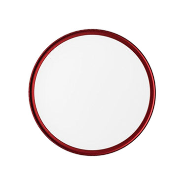 Deco Photo 49mm UV Filter and Snap On Cap - Red