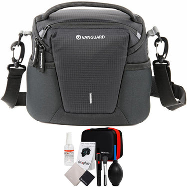 Vanguard Compact Shoulder Camera & Photography Bag + Deco Photo Cleaning Kit