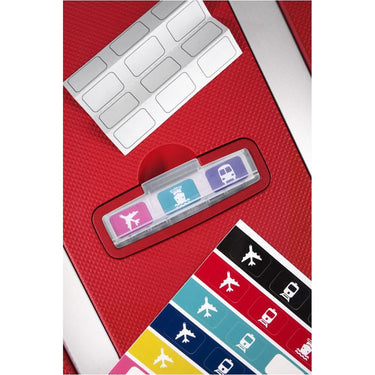 Samsonite SCure 28 Spinner Luggage - Crimson Red - Open Box