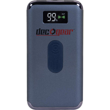 Deco Gear Power Bank 8000 mAh Digital Display with Wireless Device Charging - Open Box