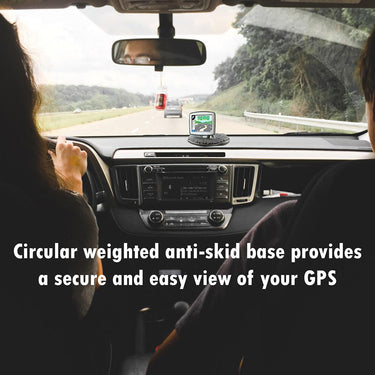 Deco Gear Universal Weighted GPS Navigation Dash-Mount for Garmin Open Box