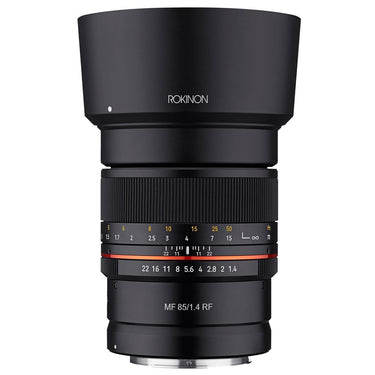 Rokinon 85mm F1.4 Full Frame Telephoto Prime Lens for Canon RF Mirrorless Camera Bundle