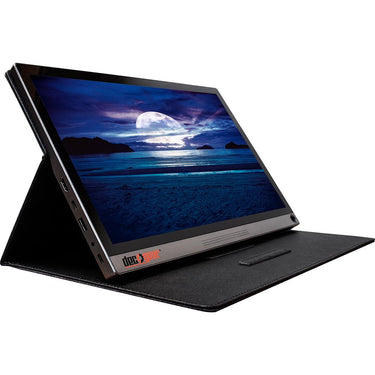 Deco Gear 15.6 Portable screen 1080p IPS Rechargeable Touchscreen; Speakers - Open Box