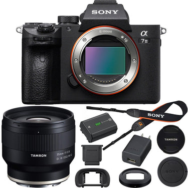 Sony Alpha a7 III Mirrorless Digital Camera w/ Tamron 35mm F/2.8 Di III OSD M1:2 Lens