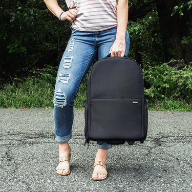 Deco Gear 3-in-1 Travel Camera Case - Waterproof Trolley Backpack; Carry On Bag - Open Box