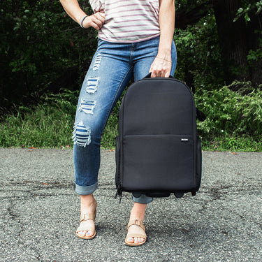 Deco Gear 3-in-1 Travel Camera Case - Waterproof Trolley Backpack; Carry On Bag - Open Box