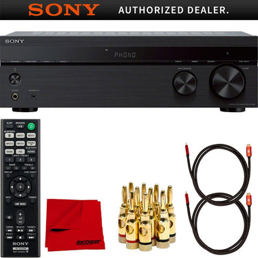 Sony STRDH190 2Ch Stereo Receiver Phono Inputs and Bluetooth+ Deco Gear Accessory Kit