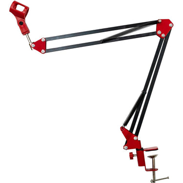 Deco Gear Adjustable Microphone Suspension Boom Scissor Arm Stand Open Box