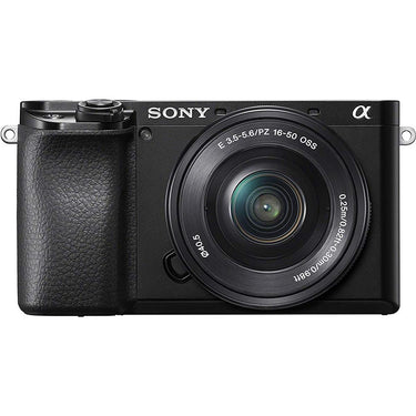 Sony Alpha a6100 APS-C Mirrorless Interchangeable-Lens Camera+ 16-50mm Lens, Open Box