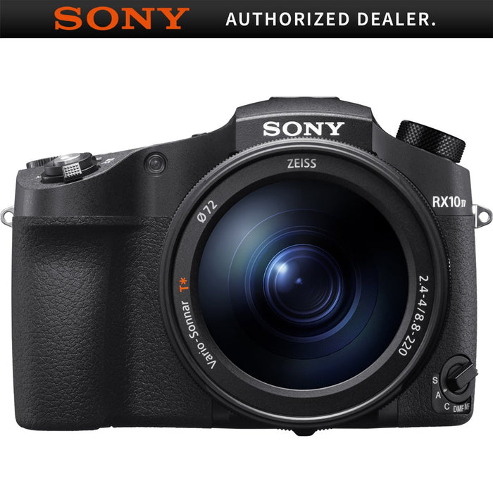 Sony RX10 IV Cyber-Shot High Zoom 20.1MP Camera with 24-600mm F.2.4-F4 lens DSC-RX10M