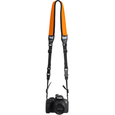 Vivitar Universal Neoprene Neck Camera Strap for DSLR, Mirrorless, Point/Shoot (Orange)