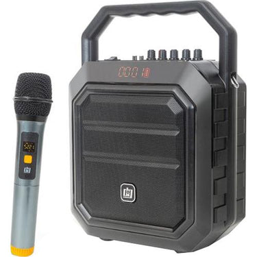 Deco Gear Portable PA Speaker with Wireless Microphone - 30W Power Open Box