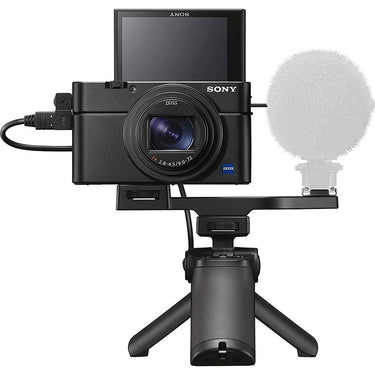 Sony Cyber-Shot DSC-RX100 VII Camera Kit + VCT-SGR1 Shooting Grip Tripod (Open Box)