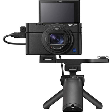 Sony Cyber-Shot DSC-RX100 VII Camera Kit + VCT-SGR1 Shooting Grip Tripod (Open Box)