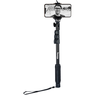 Ultimaxx 48" Monopod with GoPro Adapter & Phone Holder UM-GP-MONO48