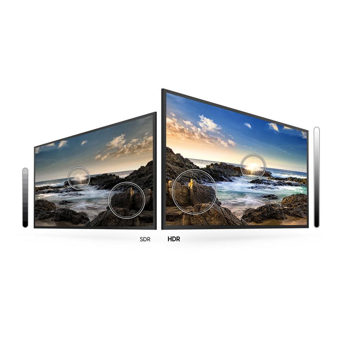 Samsung 65-inch 4K UHD Smart LED TV (2020 Model) w/ Deco Gear Sound Bar Bundle