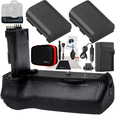 Vivitar BG-E20 Pro Battery Grip Power Kit for Canon EOS 5D Mark IV DSLR Camera Bundle