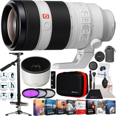Sony FE 100-400mm F4.5-5.6 GM OSS Lens Kit G Master Full Frame Stabilizer Bundle