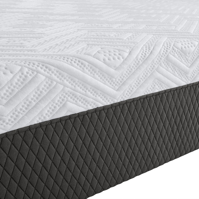 Simmons Beautyrest BRX-800 King 10" Hybrid Coil and Memory Foam Mattress-in-Box