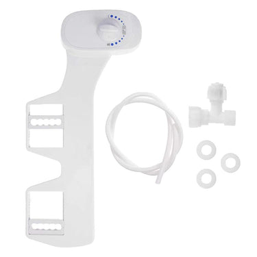 Deco Essentials Non-Electric Single Nozzle Toilet Seat Bidet for Standard 15/16"