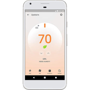 Google Nest Thermostat E (White) T4000ES - Open Box