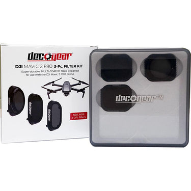 Deco Gear 3-Piece Filter Kit (CPL+ND4+ND8) for Camera on the DJI Mavic 2 Pro - Open Box