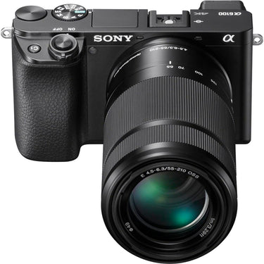 Sony Alpha a6100 APS-C Mirrorless Camera + 16-50mm + 55-210mm Lenses - Open Box