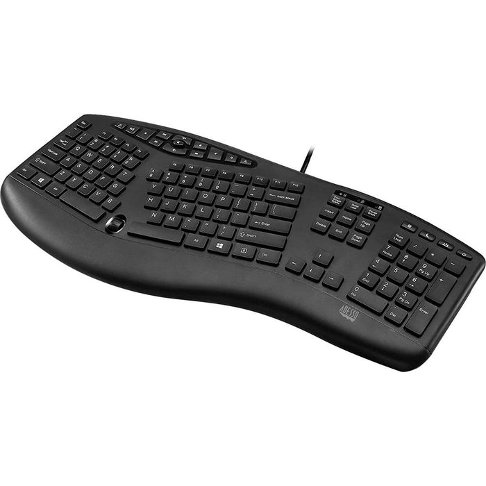 Adesso TruForm Media 160 Ergonomic Desktop Keyboard