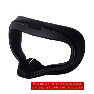 Deco Gear VR Facial Interface Silicone Face Pad Replacement for Oculus Quest 2 Headset