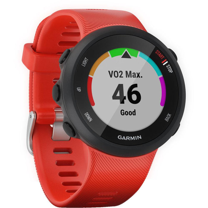 Garmin Forerunner 45 GPS Heart Rate Monitor Running Smartwatch Lava Red Refurbished
