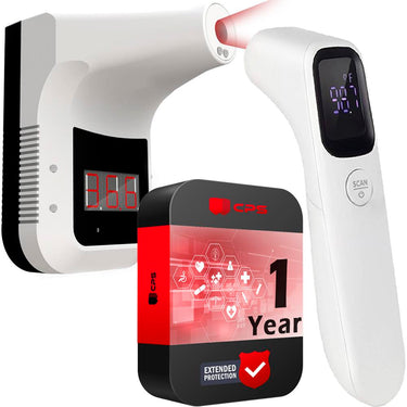 Deco Essentials Wall Mounted Non-Contact Infrared Thermometer and Handheld IR Thermometer