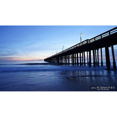 Sony FE 20mm F1.8 G Full Frame Large Aperture Ultra Wide Angle G Lens  (OPEN BOX)