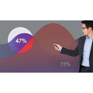 Logitech Spotlight Presentation Remote - Advanced Digital Highlighting - Slate - Open Box