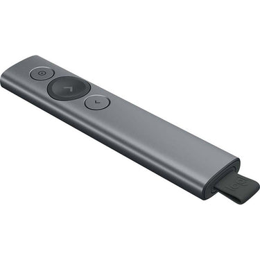 Logitech Spotlight Presentation Remote - Advanced Digital Highlighting - Slate - Open Box