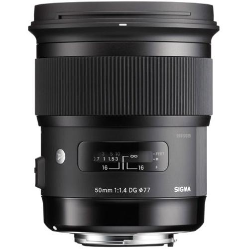 Sigma 50mm f/1.4 DG HSM ART Lens for Nikon F SLR Cameras