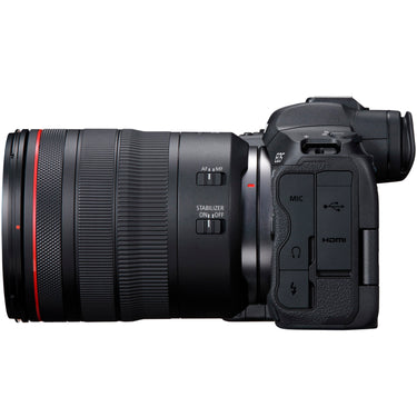 Canon EOS R5 Full Frame Mirrorless Camera Body + 24-105mm F4L IS USM Lens Kit 4147C013