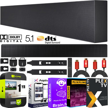 Samsung HW-LST70T 3.0ch The Terrace Soundbar Dolby 5.1 Outdoor Weather Resistant Bundle