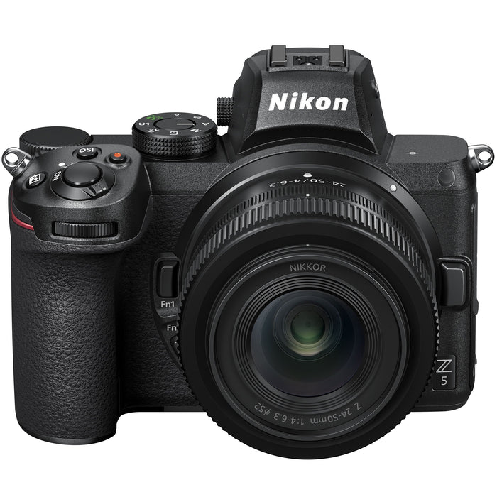 Nikon Z5 Full Frame Mirrorless Camera Body FX 4K UHD + 24-50mm f/4-6.3 Lens Kit 1642