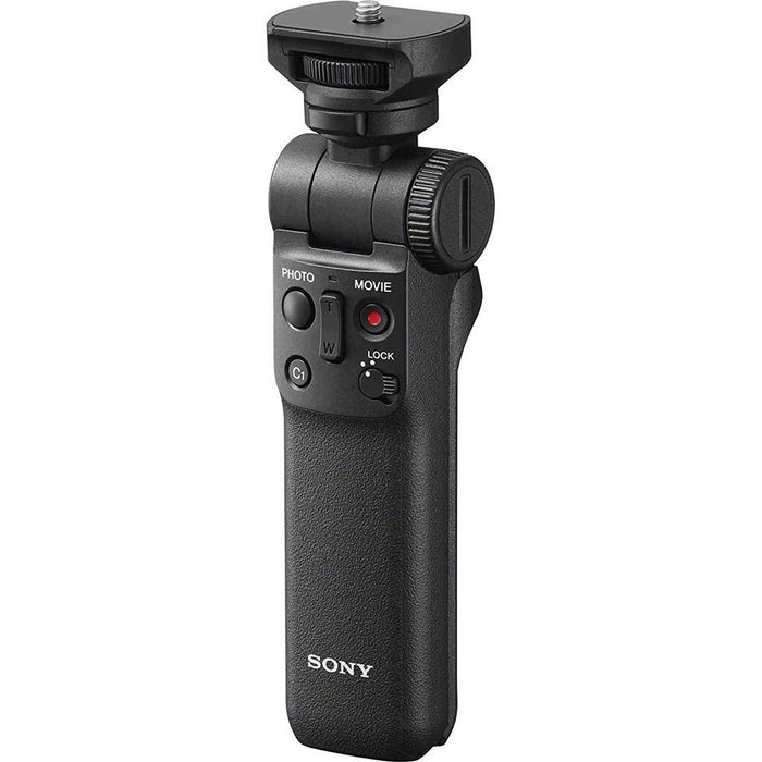 Sony Vlogger Kit ACCVC1 GP-VPT2BT Shooting Grip with Wireless Remote Commander + 64GB