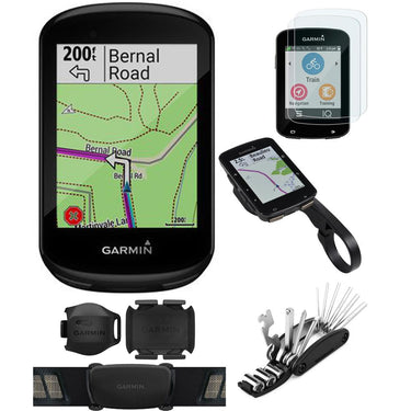 Garmin Edge 830 Sensor Bundle GPS Cycling Computer+Glass, Bike Mount & Tool Kit