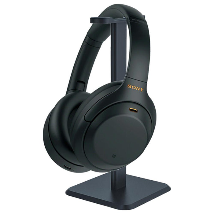 Sony WH1000XM4/B Wireless Noise Cancelling Headphones WH1000XM4/B Black Pro Stand Kit