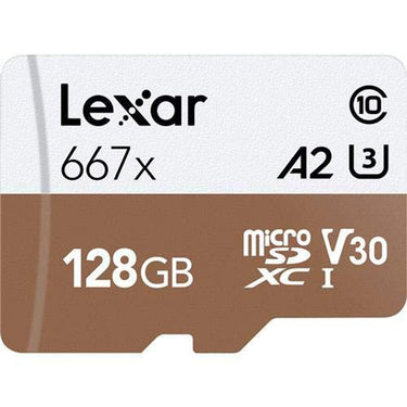 Lexar High-Performance microSDHC/microSDXC 128gb Memory Card + 128GB Flash Drive