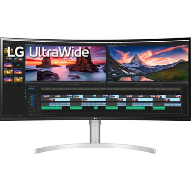 LG 38WN95C-W 38 UltraWide QHD+ IPS Curved Monitor; (Open Box)